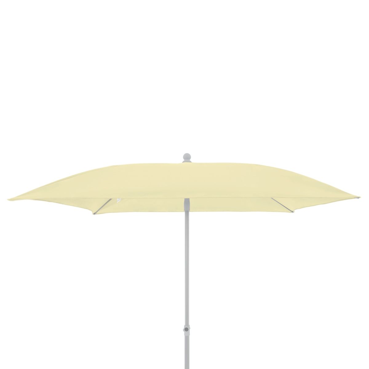 Doppler Gastro Sonnenschirm Fiberglas; 210x210x265 cm (LxBxH); natur