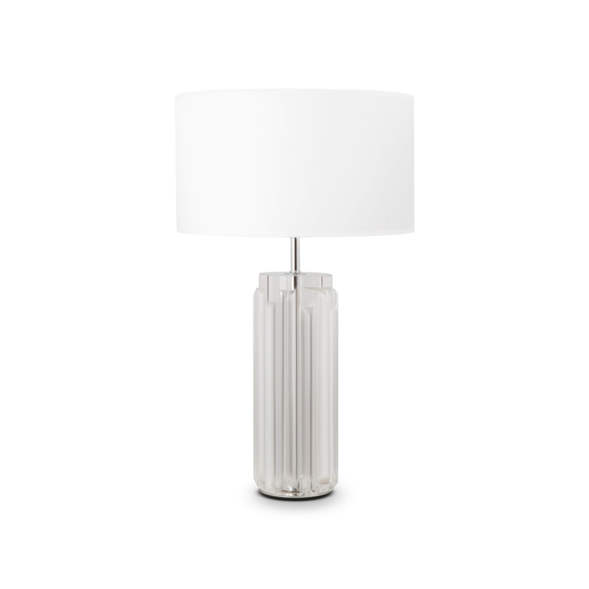 Maytoni Maytoni Tischleuchte Muse Gold, aus Metall und Glas, 1xE27; 32x32x32x52.7 cm (LxBxØxH); chrom; Gestell chrom