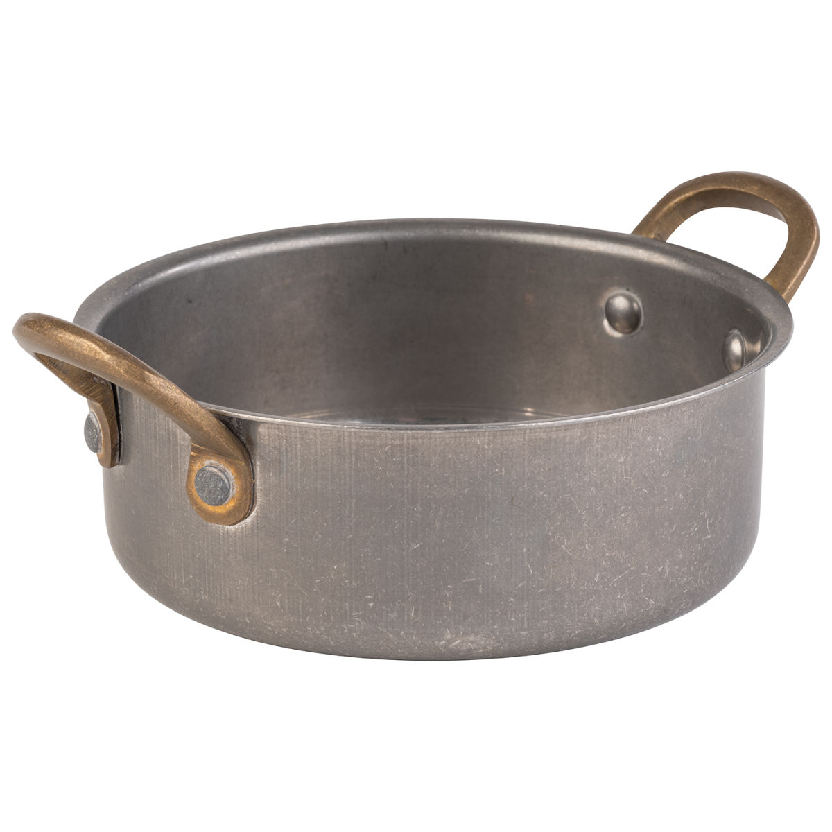 APS Serviertopf VINTARA, Edelstahl 550 ml, 14x14x5 cm (LxBxH); silber