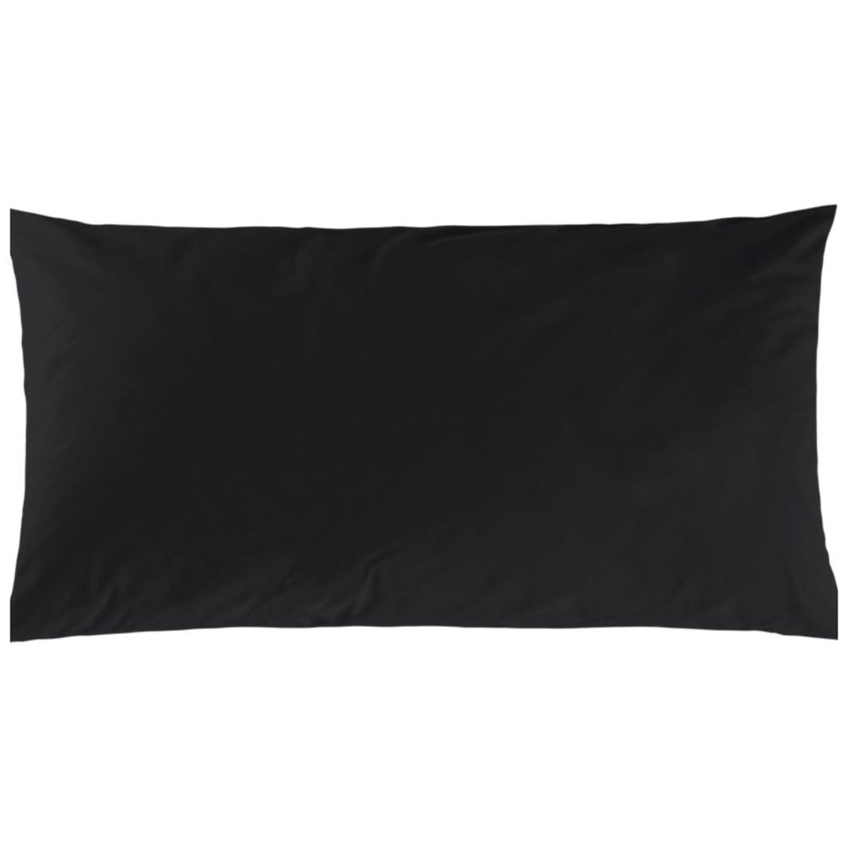 Decoper Decoper ® Mako-Satin Kissenbezug aus 100% Baumwolle 40x80 cm (LxB); schwarz