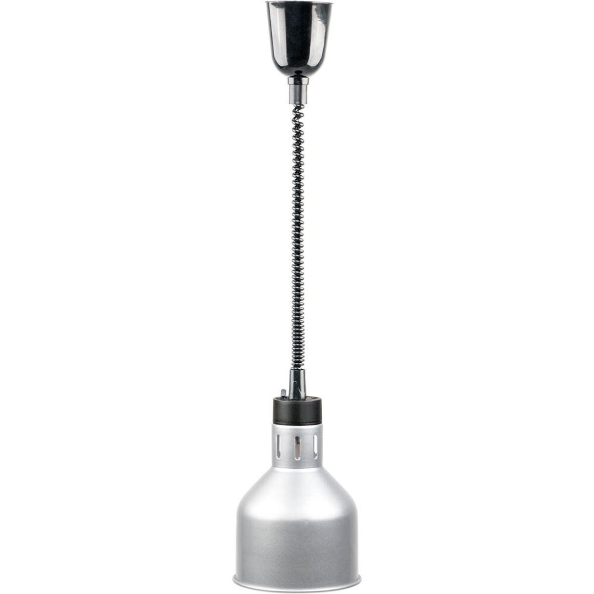 Stalgast Wärmelampe zur Deckenbefestigung, 0,25 kW, Ø 173 mm 17.5 cm (Ø); silber
