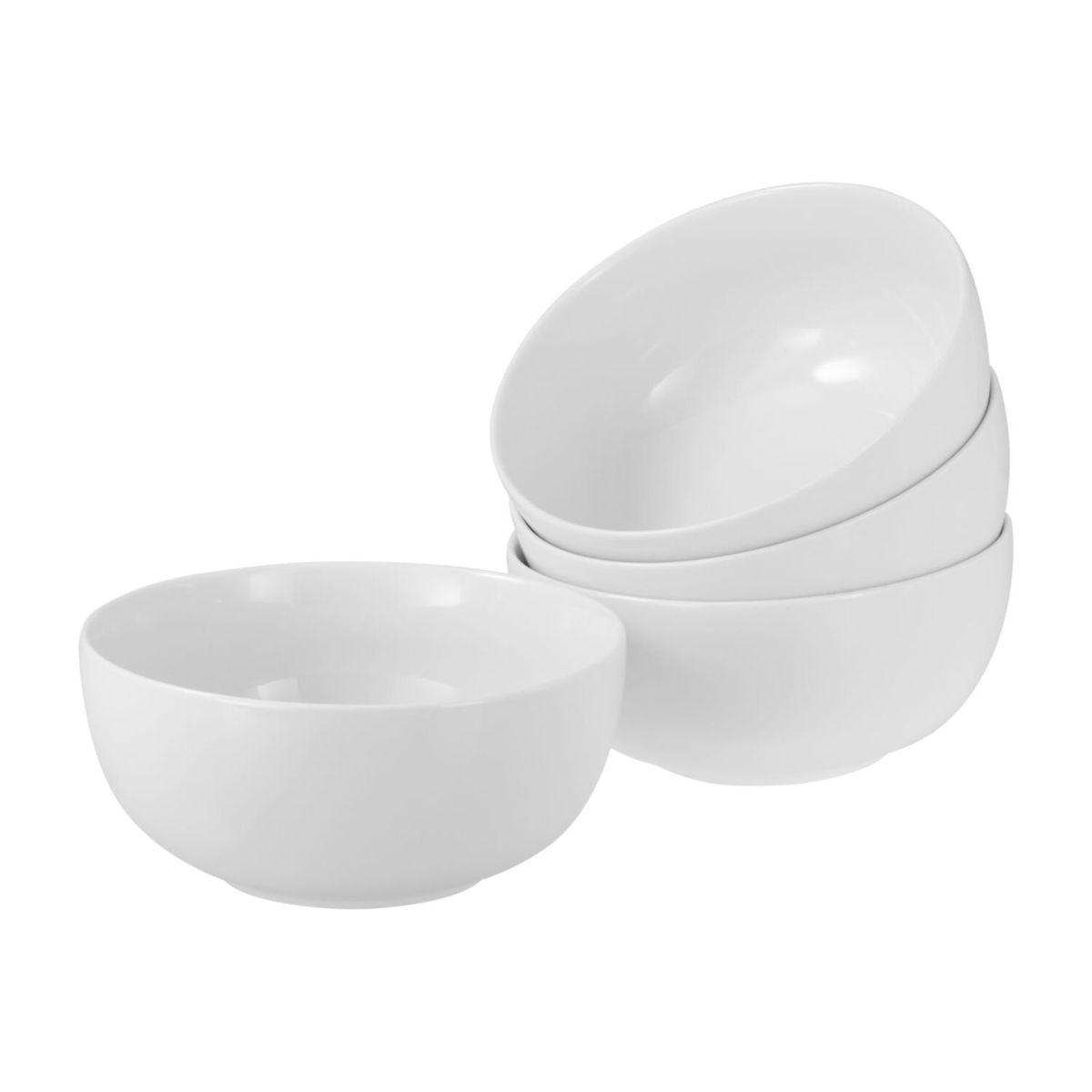 CreaTable Allround - Buddha Bowl 4-tlg 770 ml, 16x7.5 cm (ØxH); weiß; rund; 4 Stück / Pack