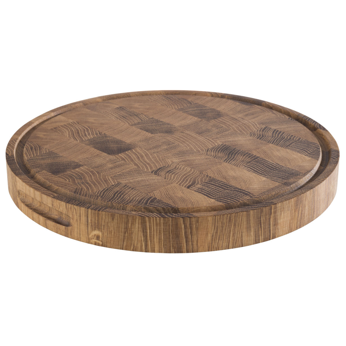 APS Buffetbrett PROFI, Eichenholz 39x39x39x4.5 cm (LxBxØxH); braun; rund