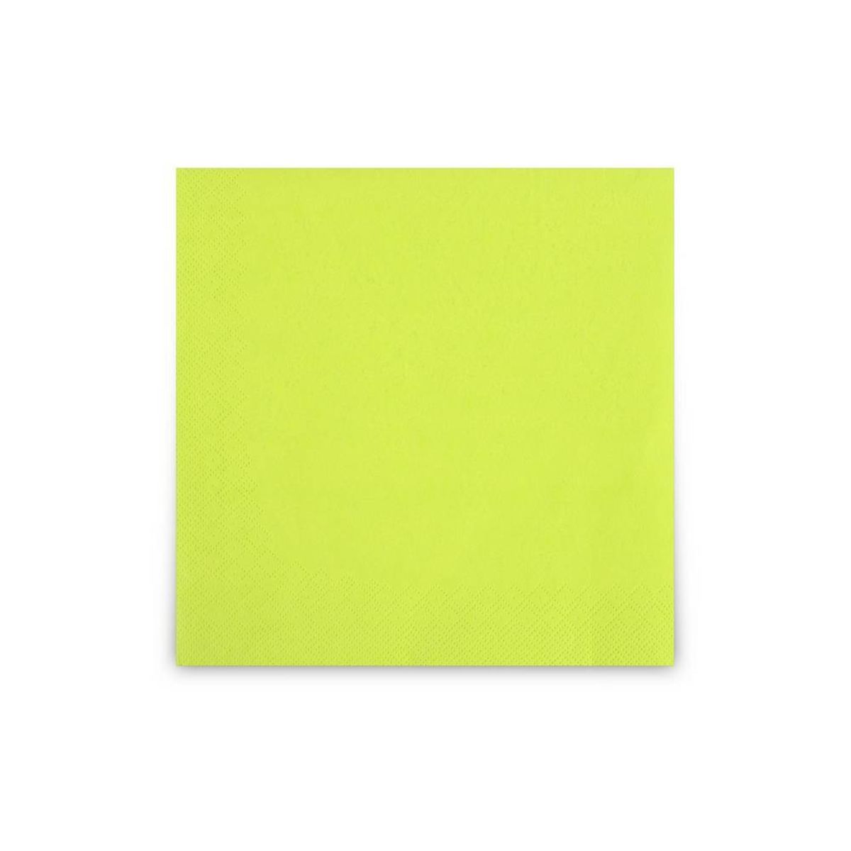 Plock Servietten 40x40 cm 3-lagig 40x40 cm (BxL); kiwi; 1000 Stück / Pack