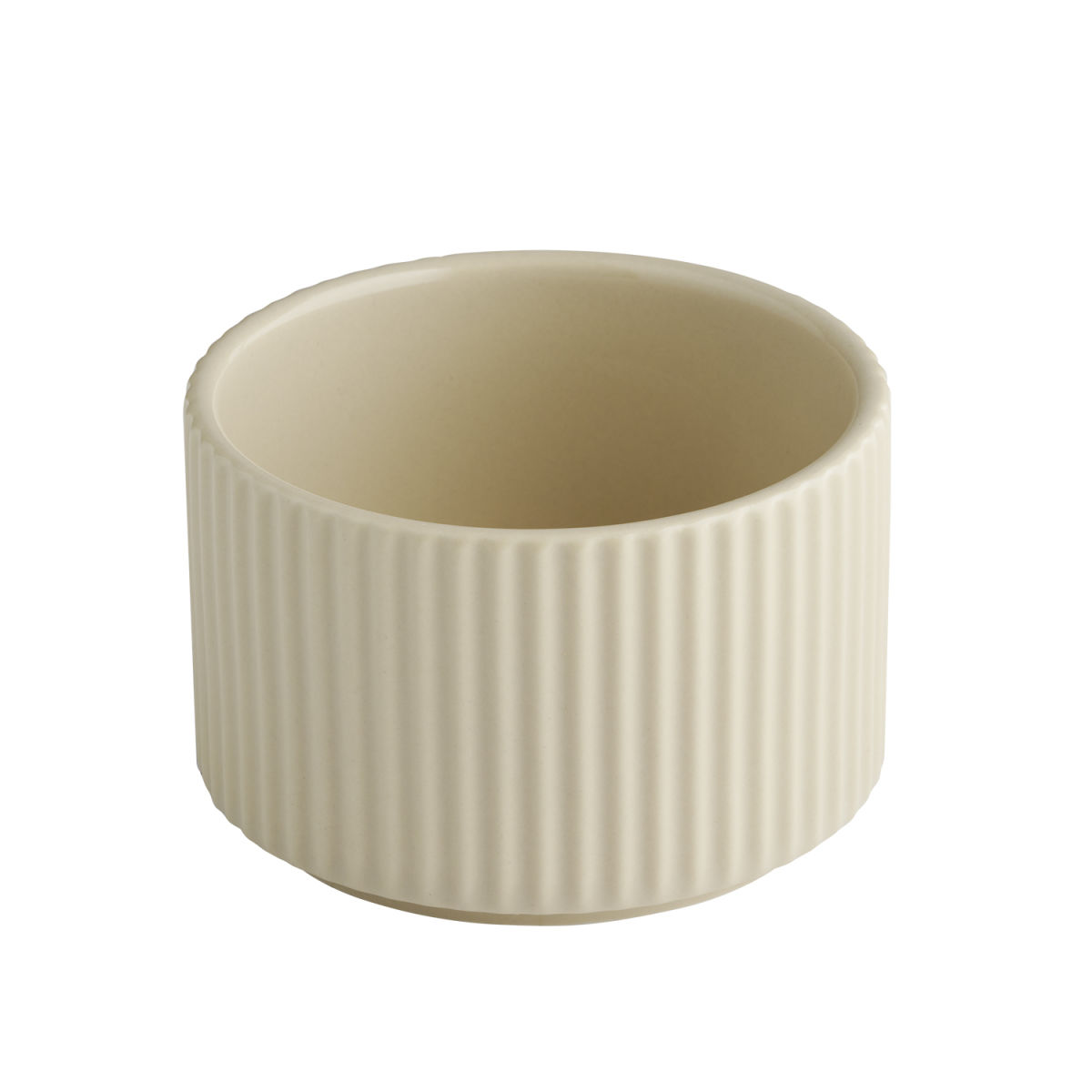 APS Schale -THE GRID-; 200 ml, 9x6 cm (ØxH); beige; 6 Stück / Pack