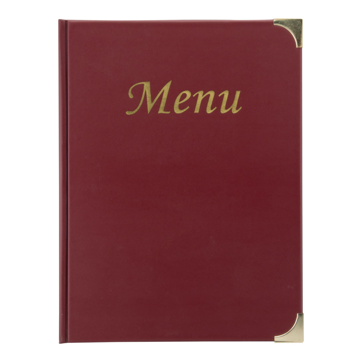 Portamenu A4 Basic - 4 pagine Securit; 23x31 cm (LxH); rosso