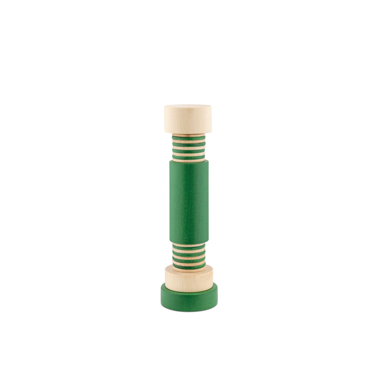 Alessi Twergi Salz-/Pfeffer- und Gewürzmühle; 7x25.5 cm (ØxH); grün