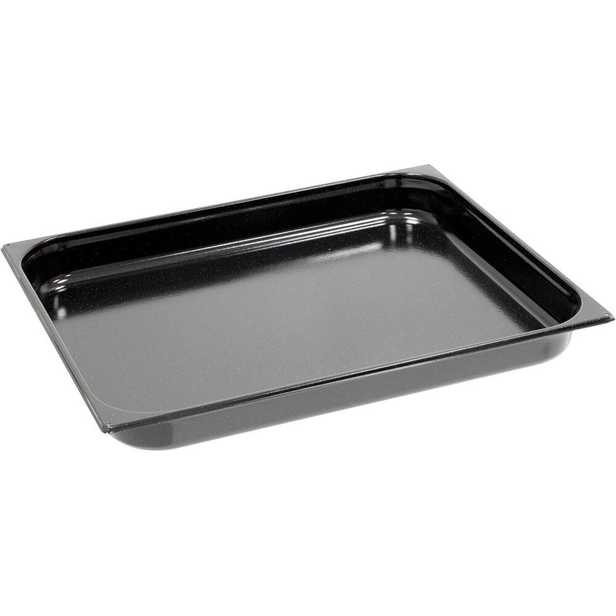 Stalgast Einschubblech, Emaille GN 2/1, 65x6.5x53 cm (BxHxT); schwarz