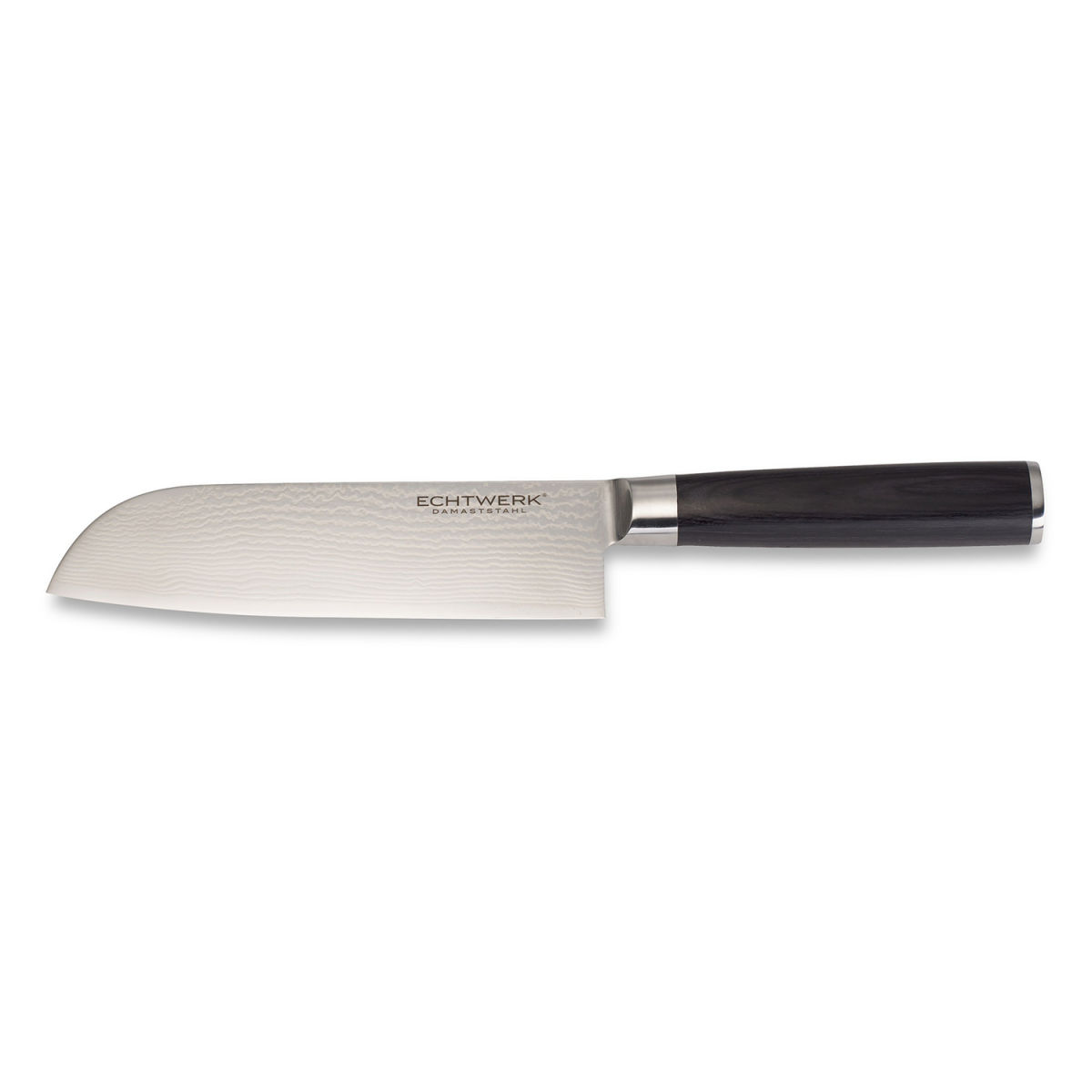 ECHTWERK Damast Santokumesser 30 cm (L); silber