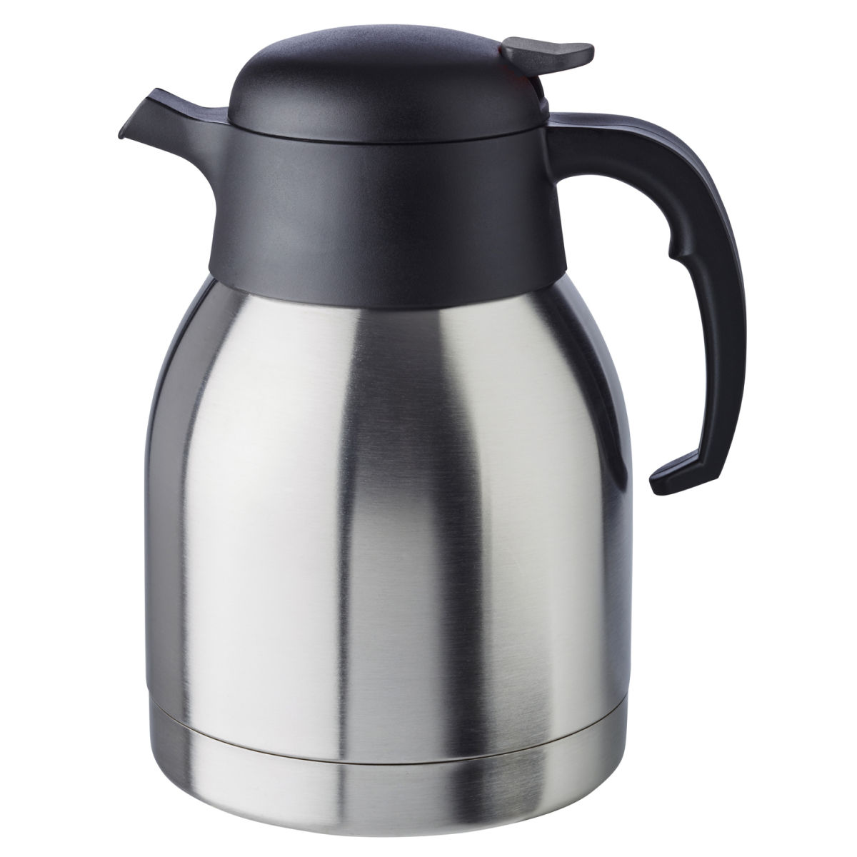 APS Isolierkanne ESSENTIAL, Edelstahl; 1500 ml, 14x22 cm (ØxH); schwarz/edelstahl
