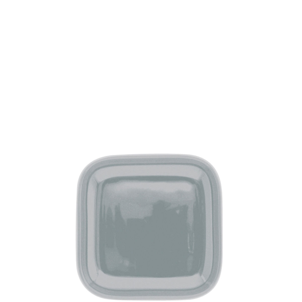 Kahla Deckelchen Pronto Colore eckig 9.3x9.3x1.5 cm (LxBxH); hellgrau; quadratisch; 1 Stück / Pack