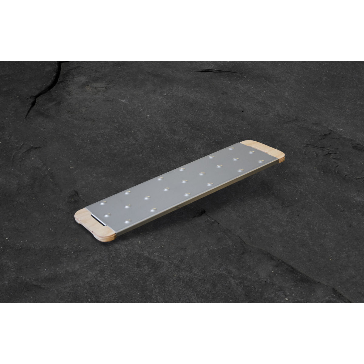 STIL CASA Stil casa, Set 10 Schneidebretter für Pizzen und Focaccia, Holzständer, Edelstahlplatte 40.5x12x18 cm (LxBxH); mehrfarbig; 10 Stück / Pack