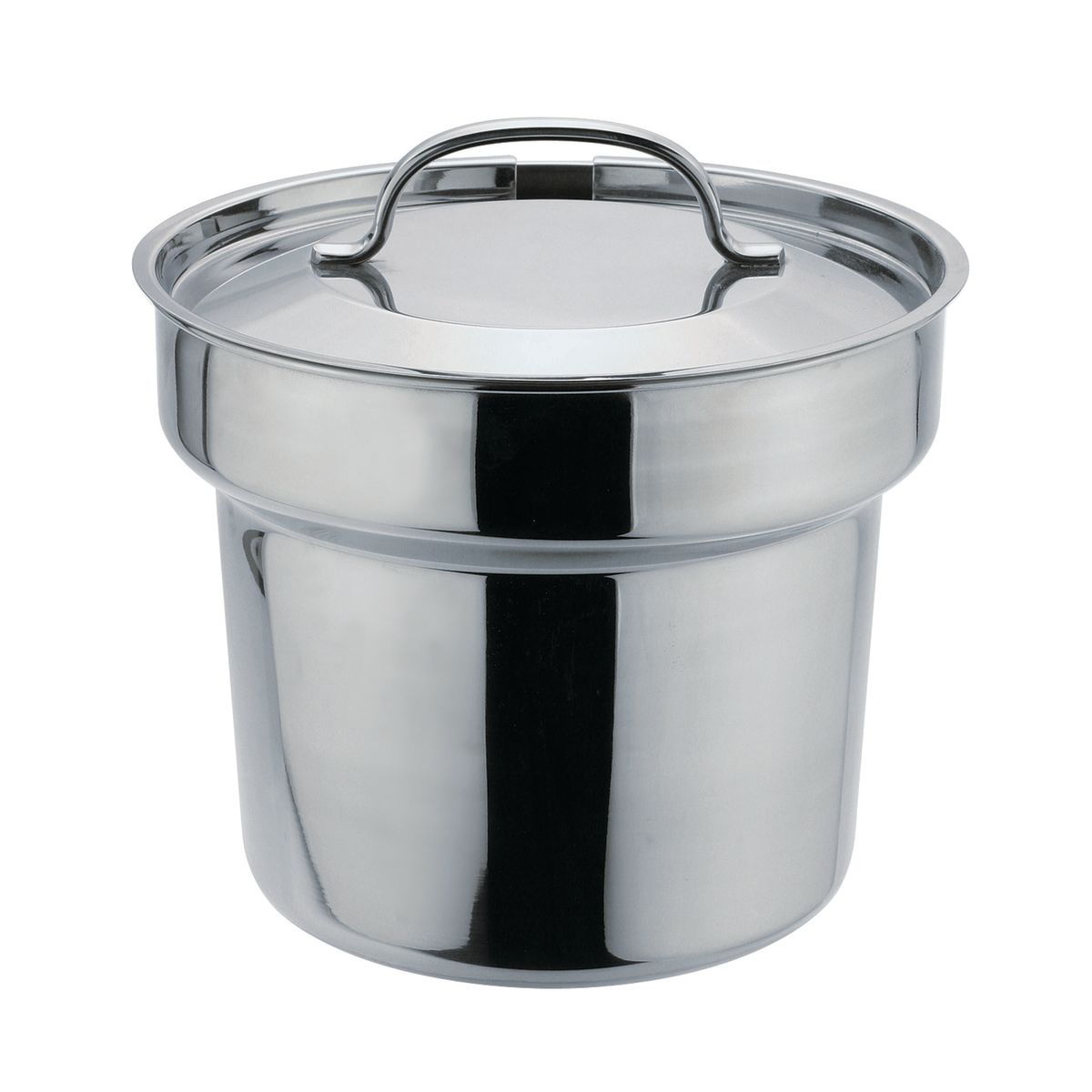 APS Bain-Marie Topf, Edelstahl 21.6x20.8x21.6 cm (BxHxT); silber