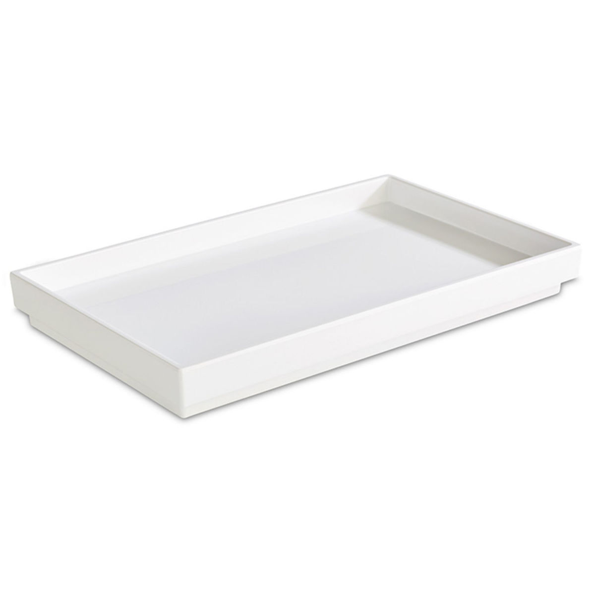 APS GN 1/3 Tablett ASIA PLUS, Melamin GN 1/4, 26.5x16.2x3 cm (LxBxH); weiß; rechteckig