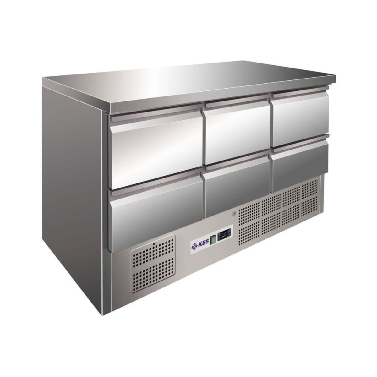 KBS KBS Kühltisch KTM 306 400000 ml, 137x87.5x70 cm (BxHxT); silber