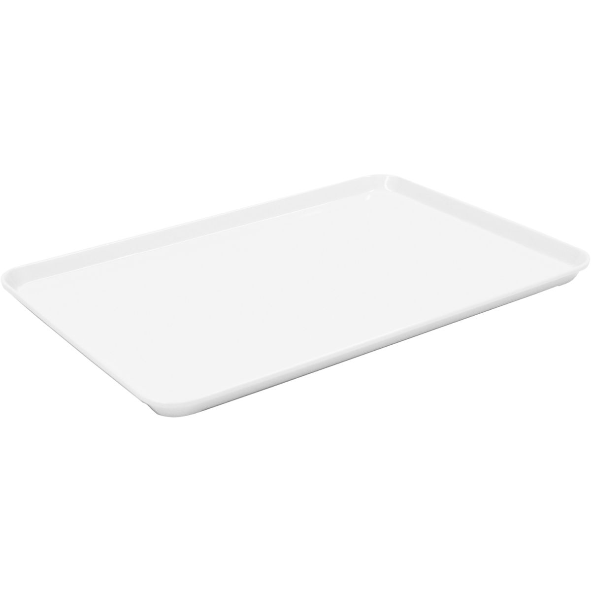 Schneider Auslagetablett Melamin 35x24x1.7 cm (LxBxH); weiß; rechteckig