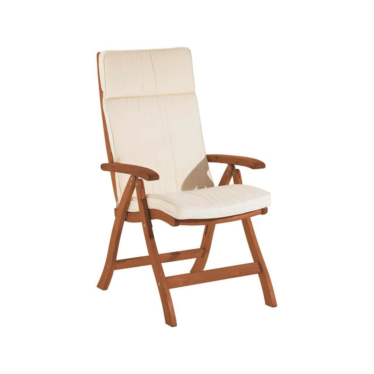 Rondo Auflage für Hochlehner 'Manja', Bezug aus Polyester 52x127x6 cm (BxLxH); natur