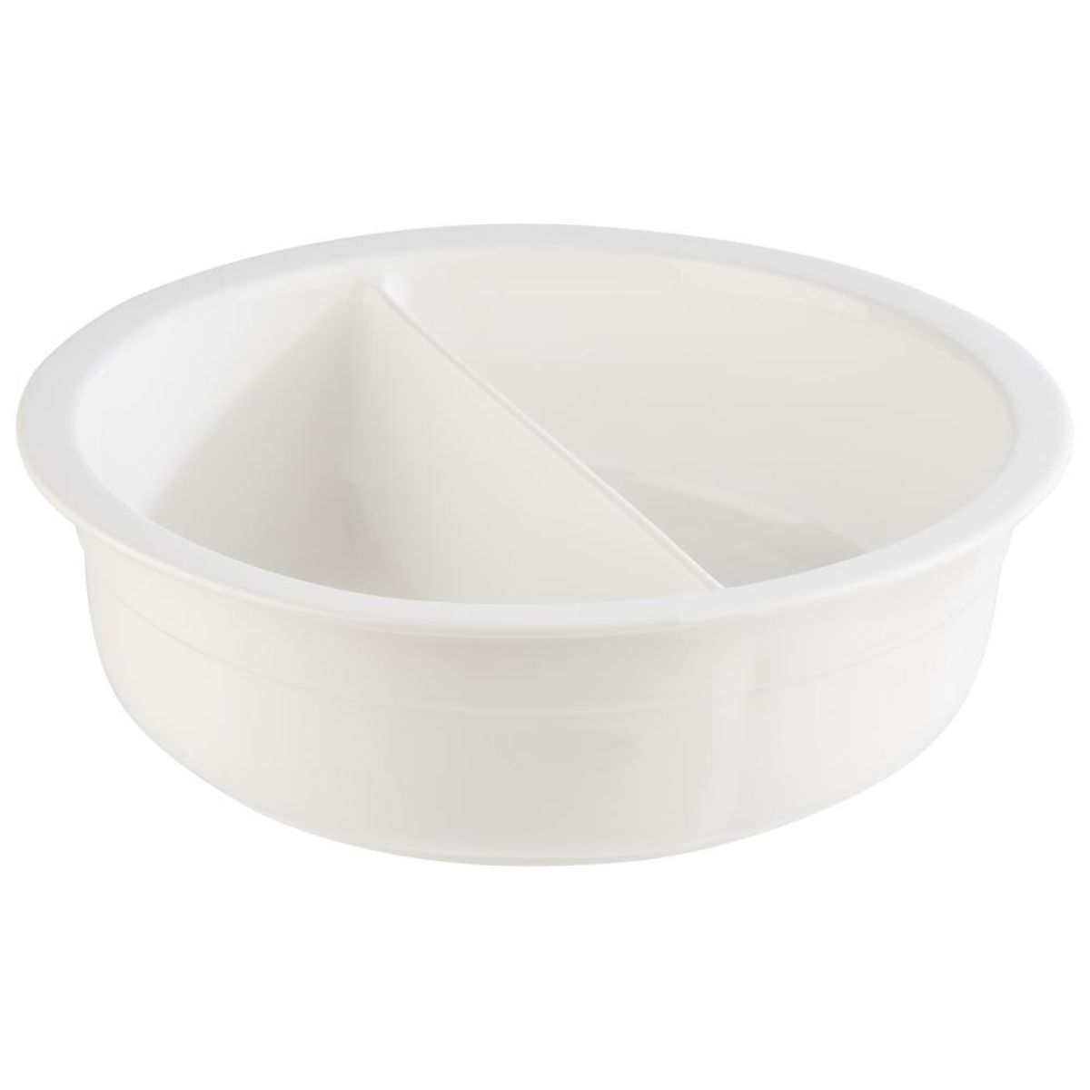 Inserto in porcellana -ORBIT- APS; 29.5x29.5x9 cm (LxPxH); bianco
