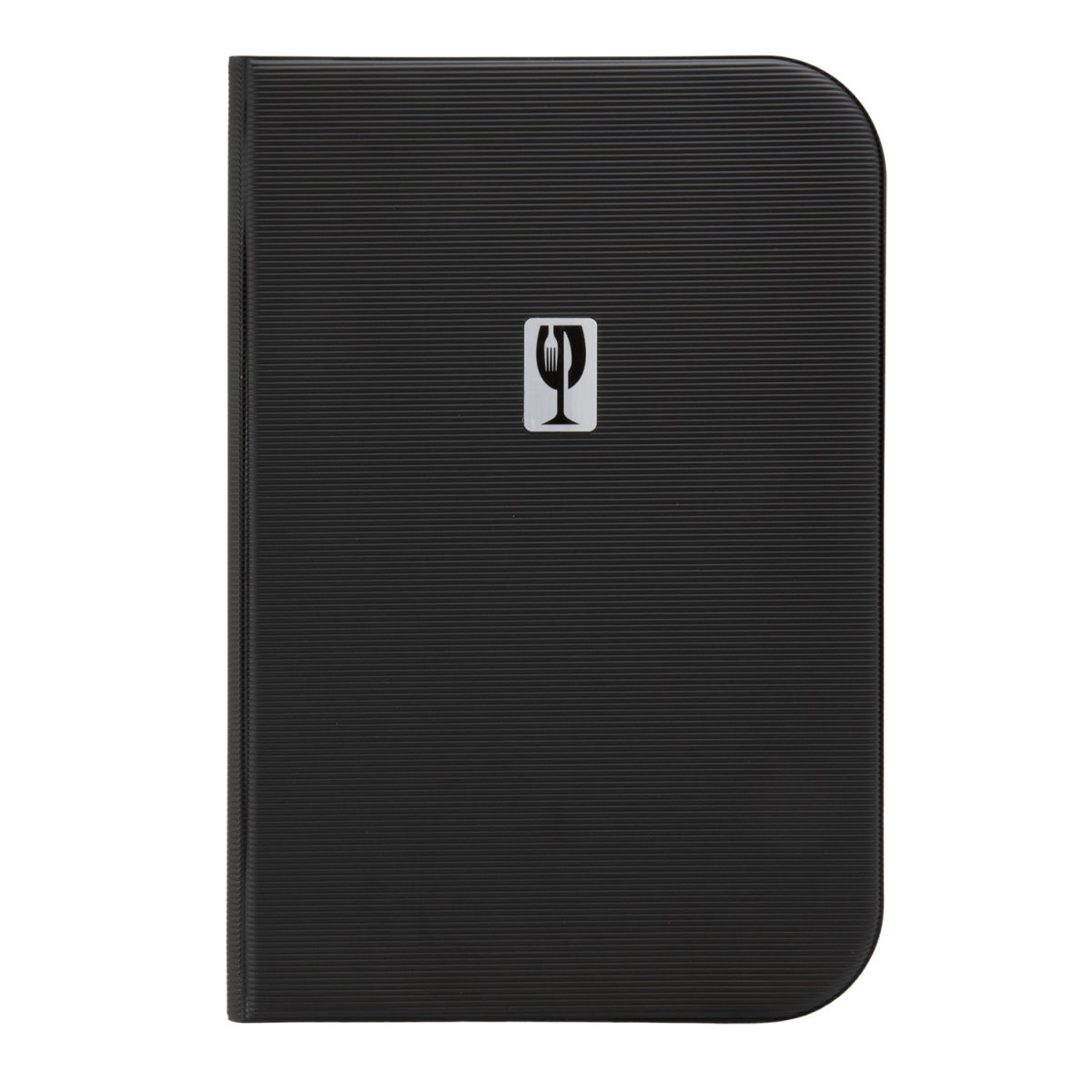 Portamenu A4 Essential – Nero – 12 viste Securit; 23.5x34 cm (LxH); nero