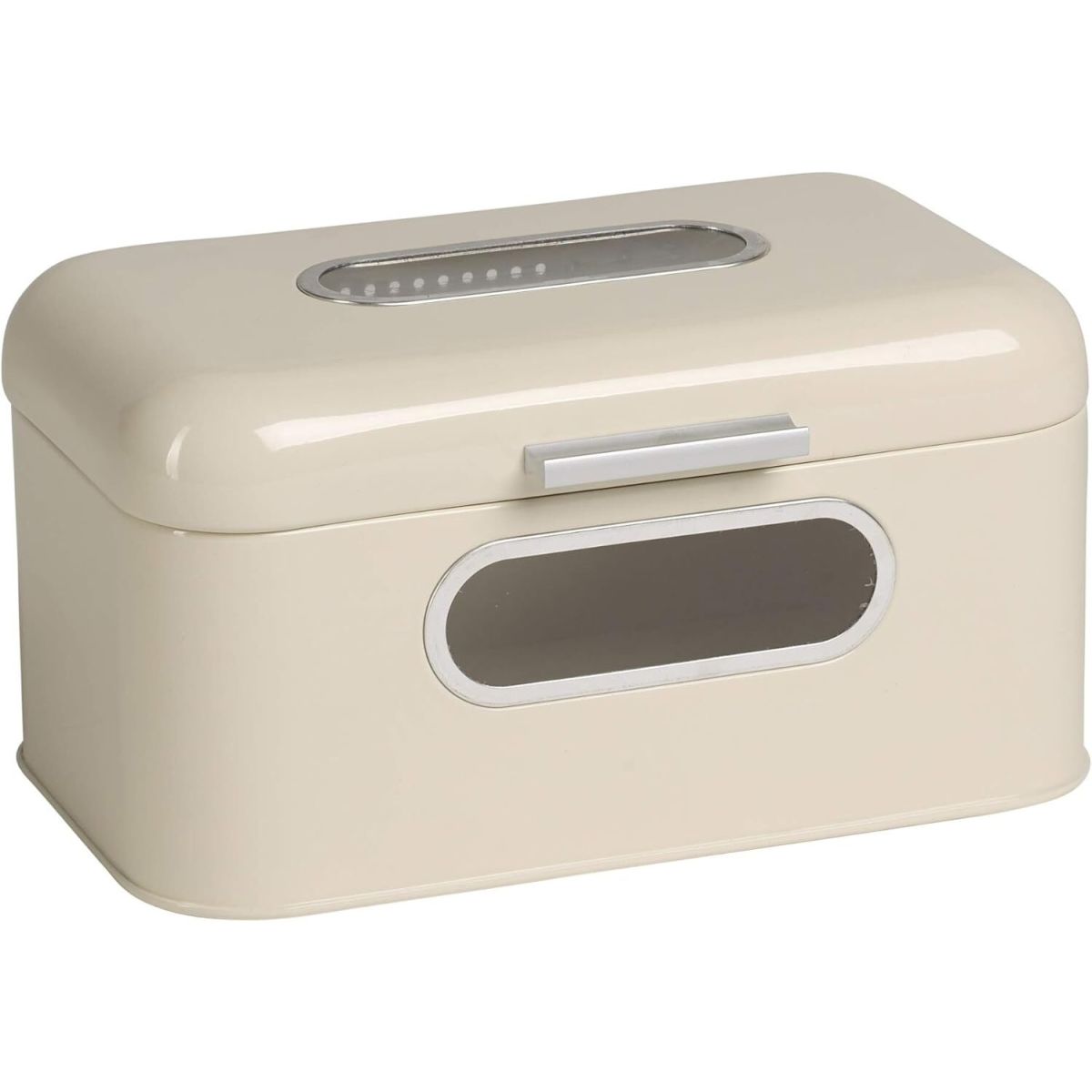 ECHTWERK Brotkasten retro 16.667 l, 30x20x16 cm (LxBxH); creme; rechteckig