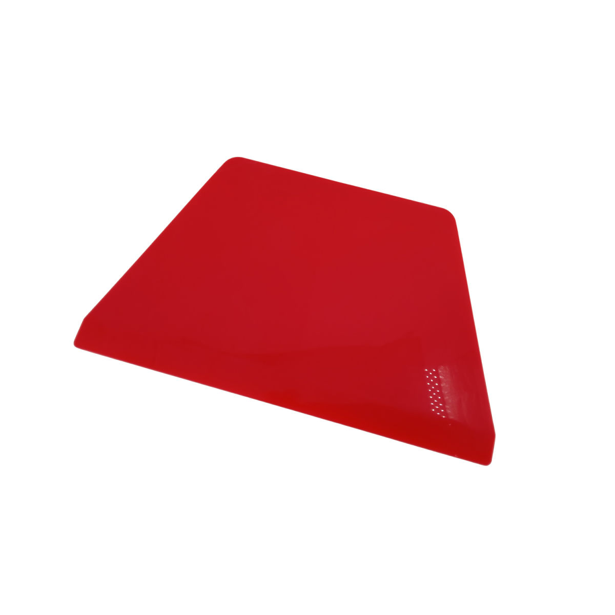 Scaritech Großes Teigabstecher, Trapezform eckig 21,2 x 12,8 cm – Farbe Elfenbein; 12.8x21.2 cm (LxB); rot; 50 Stück / Pack