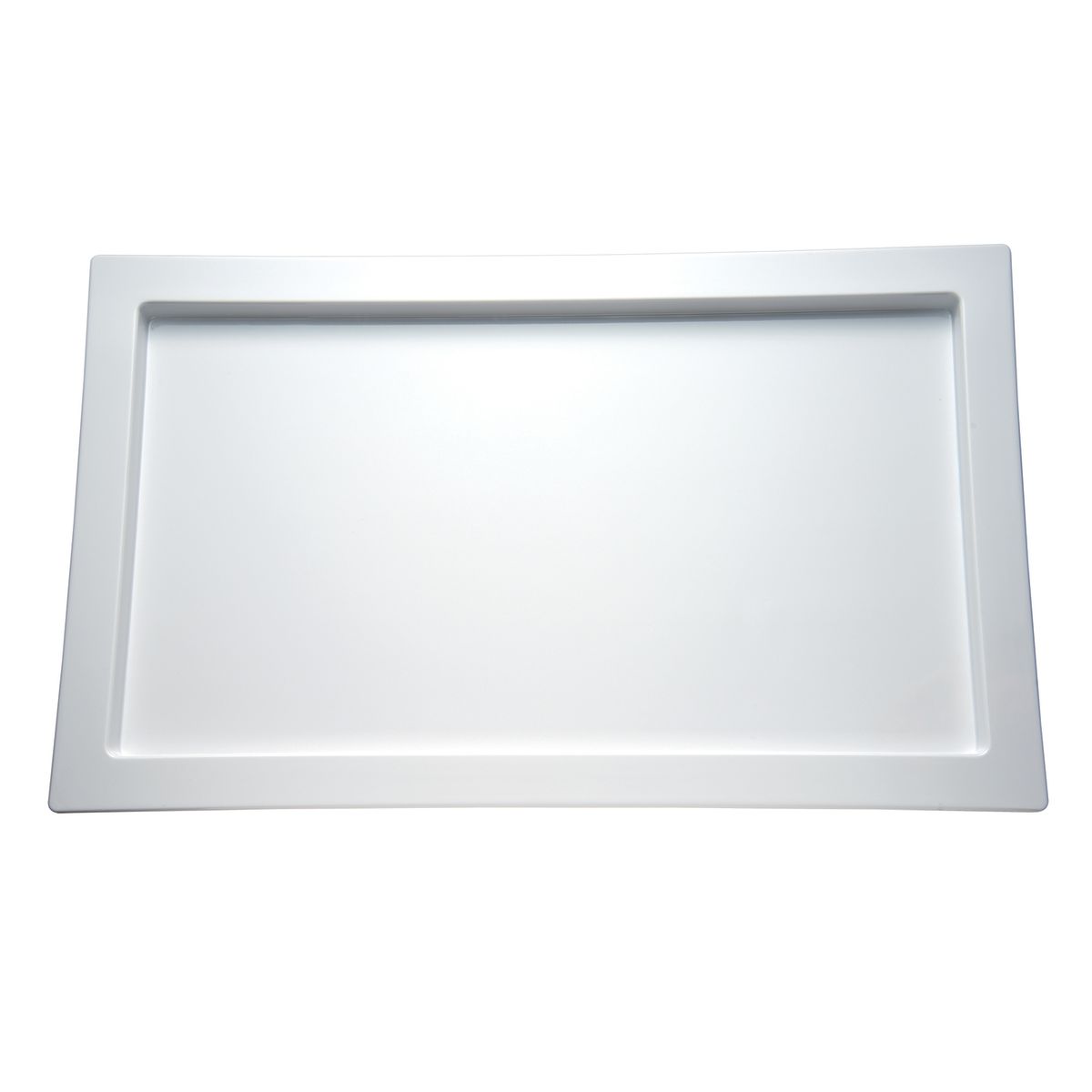 APS GN 1/3 Tablett FRAMES, Melamin GN 1/1, 53x32.5x2 cm (LxBxH); weiß; rechteckig