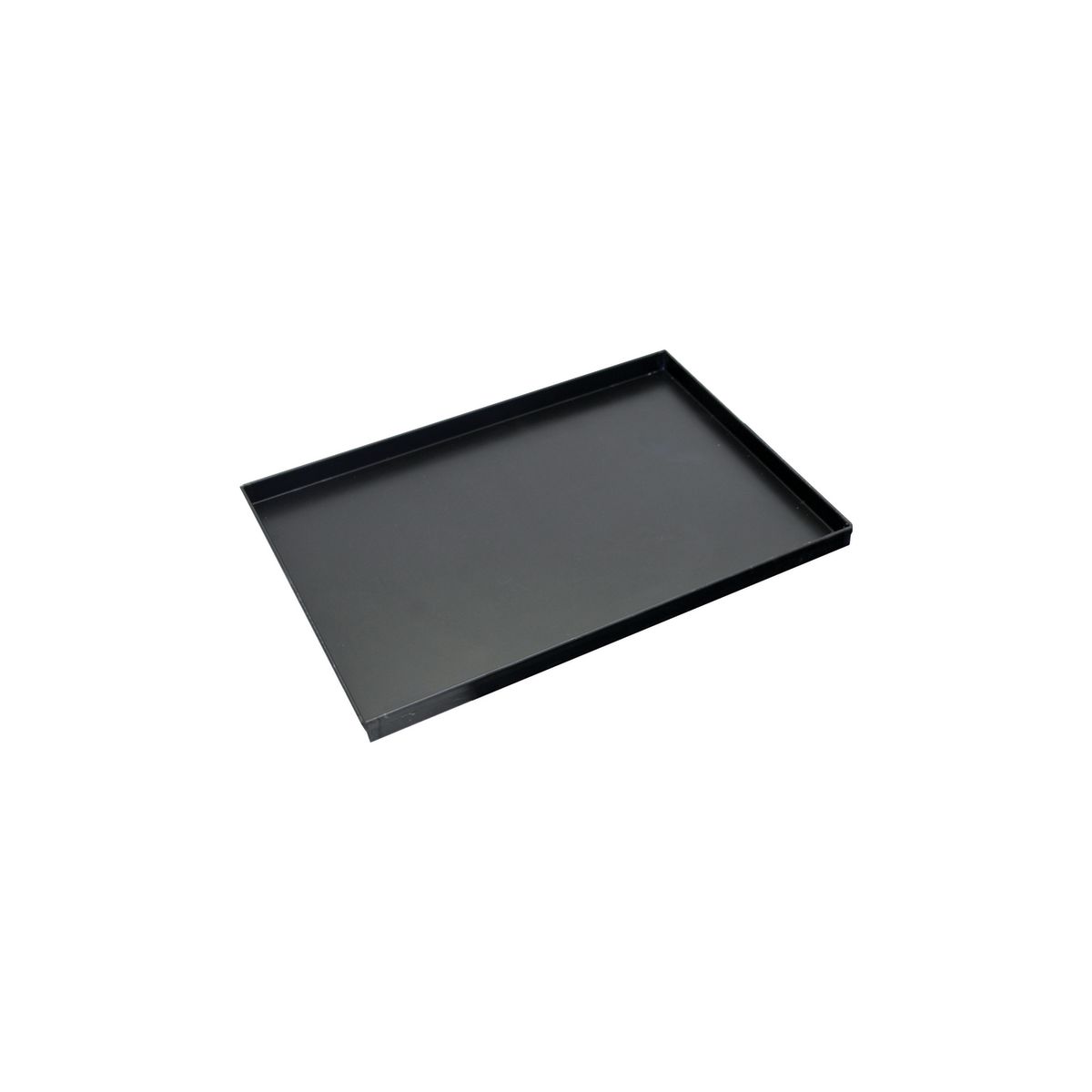 Schneider Pizzablech GN 1/1, 53x32.5x2.5 cm (LxBxH); schwarz; rechteckig