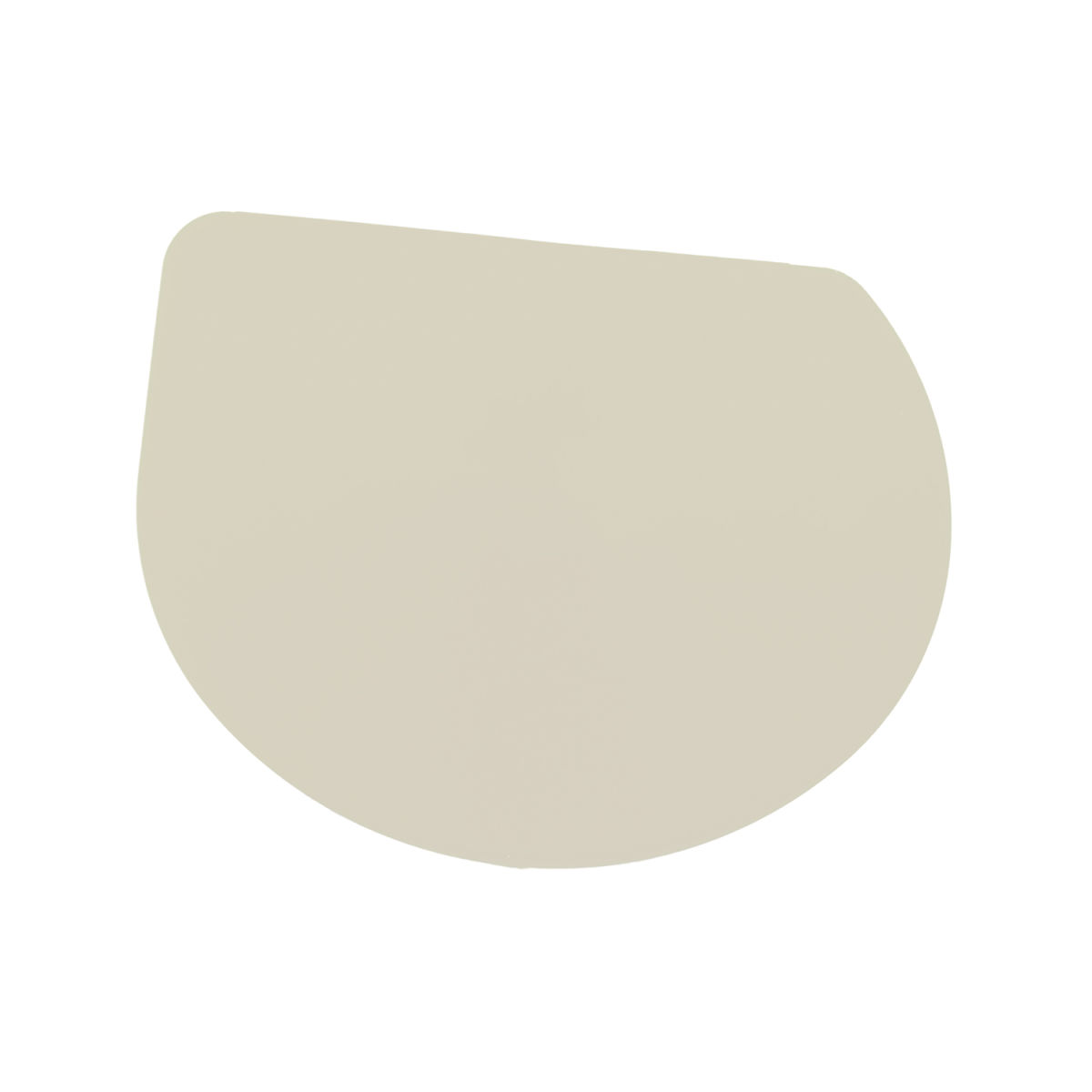 Scaritech Halbrundes starres Teigschaber – Farbe Blau; beige; 50 Stück / Pack