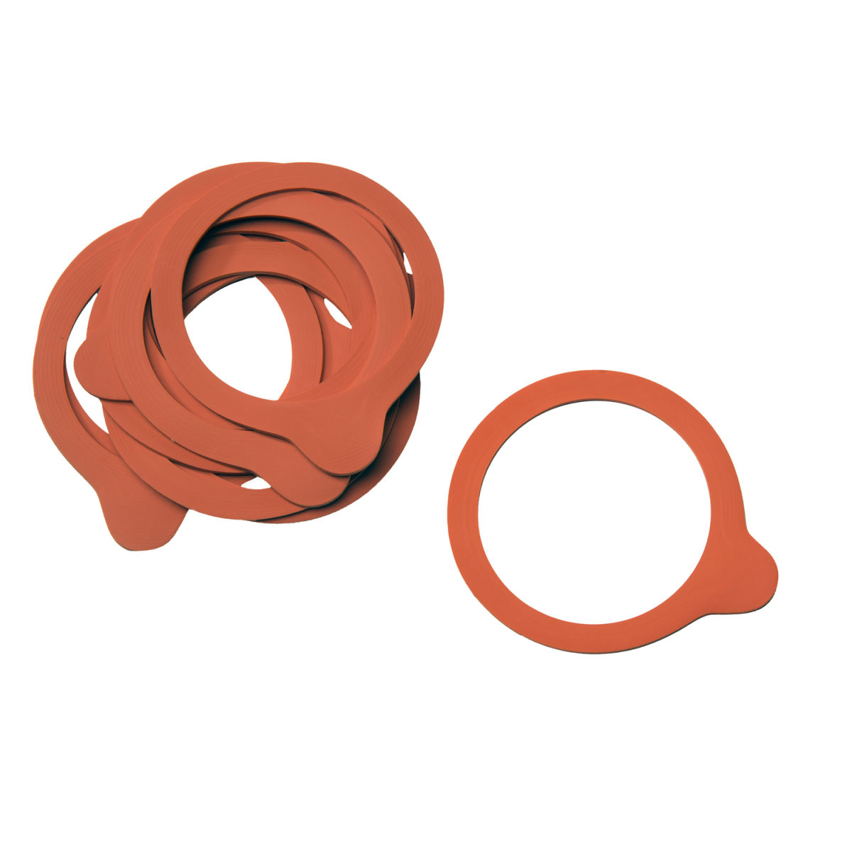 APS Gummidichtringe für Einmachgläser, 10er-Set; 11x0.2 cm (ØxH); rot; 10 Stück / Pack