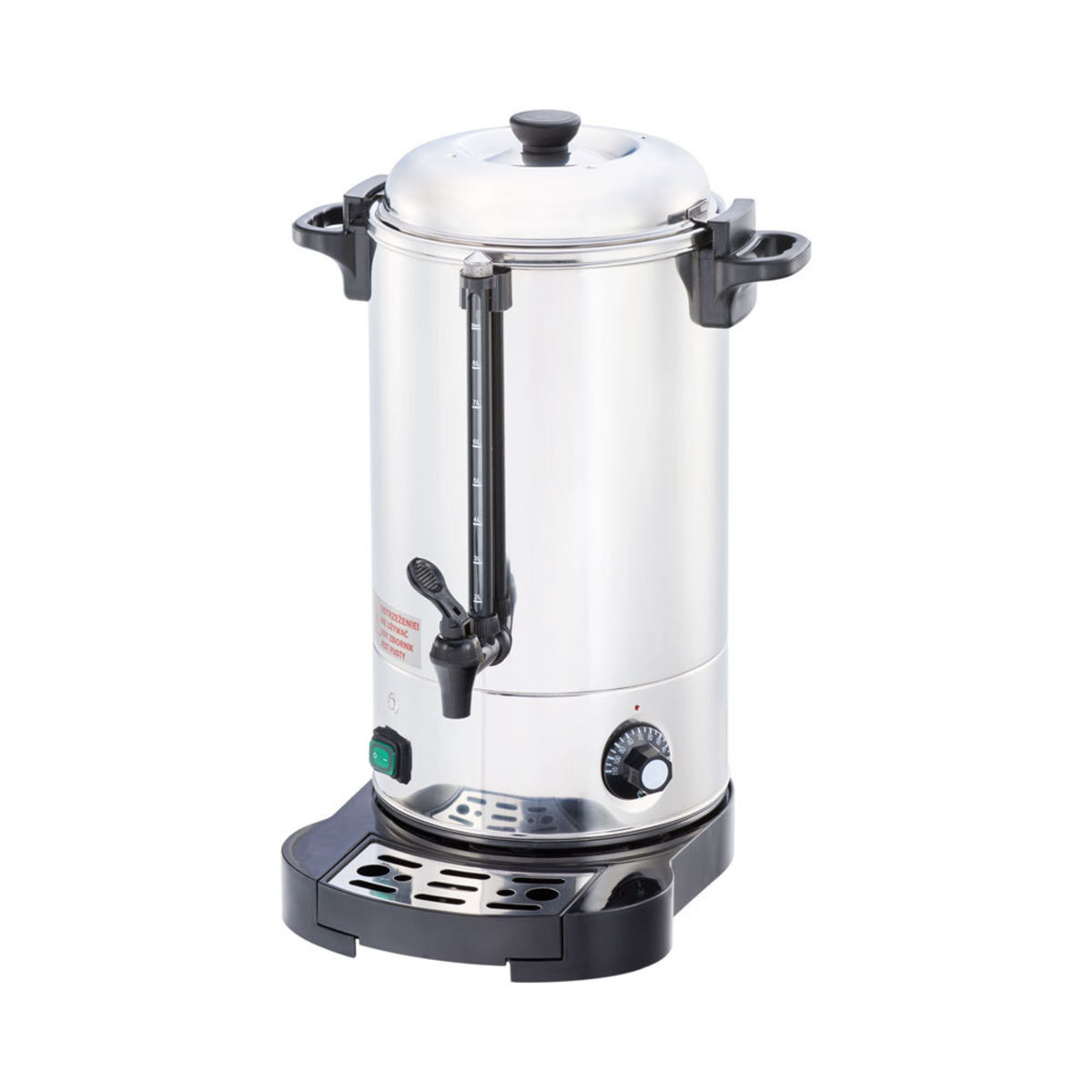 Stalgast Heißwasser-Spender, doppelwandig 9 Liter; 9000 ml, 48x24.1 cm (HxØ); silber
