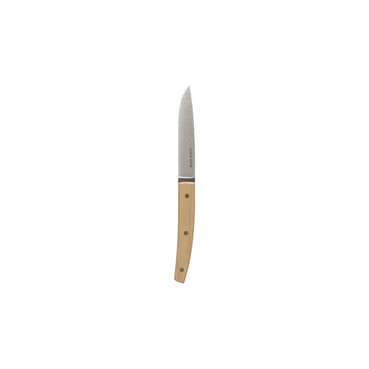 Costa Nova Steakmesser Ahorn Steak Knives Collection 23.3 cm (L); braun; 6 Stück / Pack