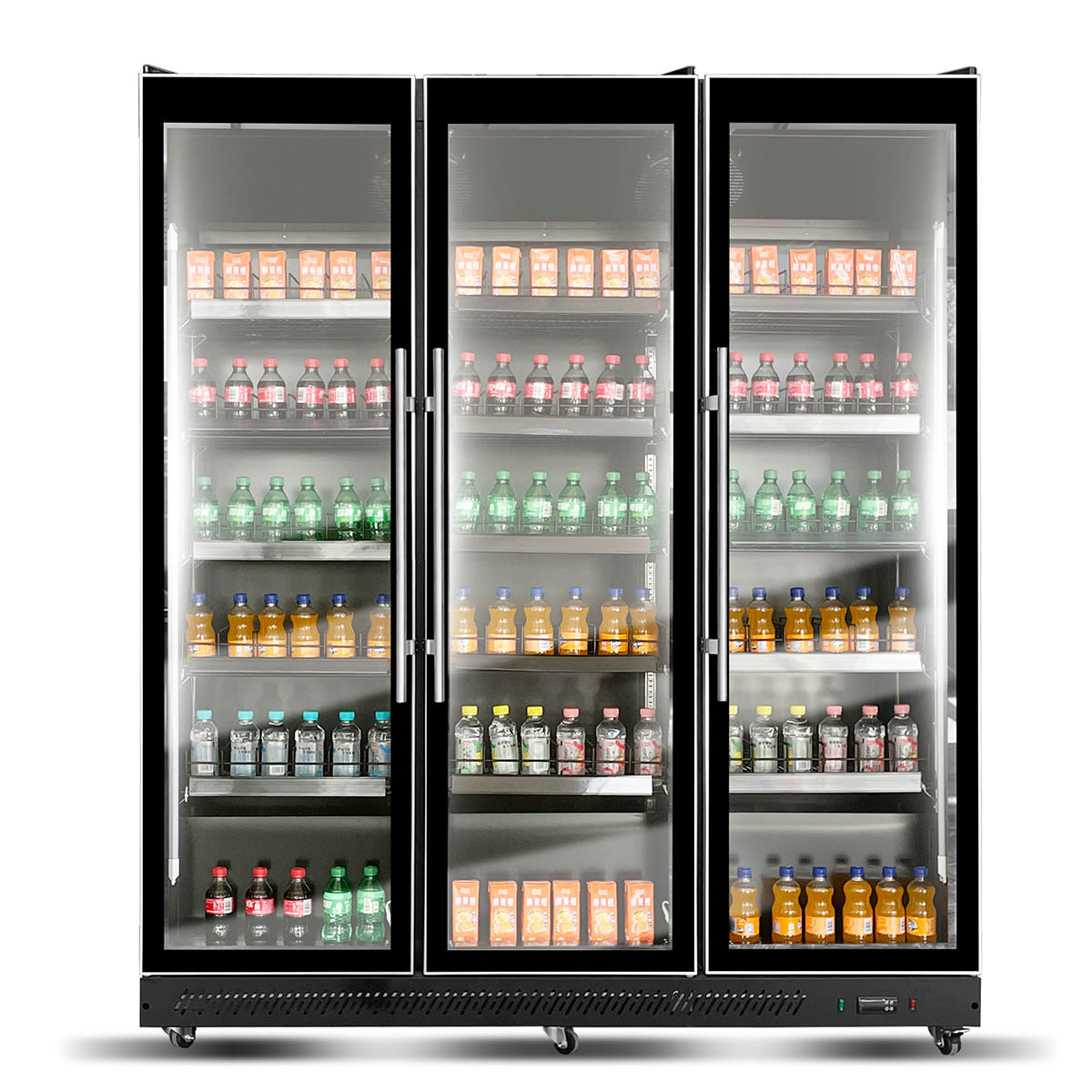 A&S Polarny Getränkekühlschrank 900 Liter schwarz 1120 X 635 X 1980 mm; 168x199.5x63.5 cm (BxHxT); schwarz