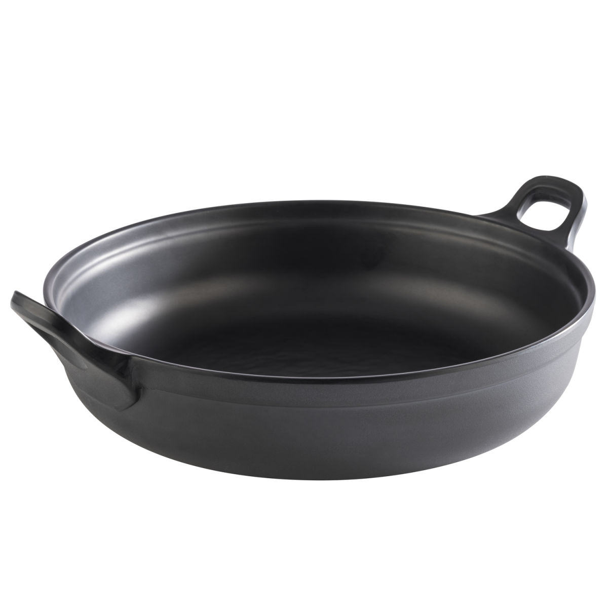 APS Schale PADELLA, Melamin; 3000 ml, 28x28x28x9 cm (LxBxØxH); schwarz; rund