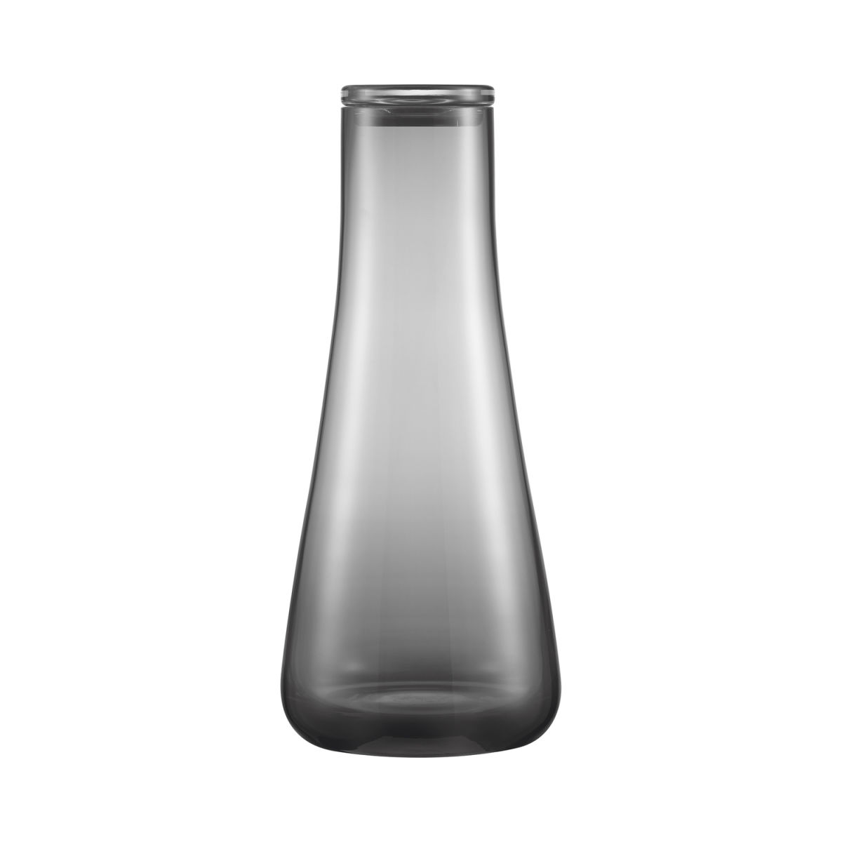 blomus Wasserkaraffe -BELO- 1.2 l, 11.5x11.5x11x26 cm (LxBxØxH); dunkelgrau