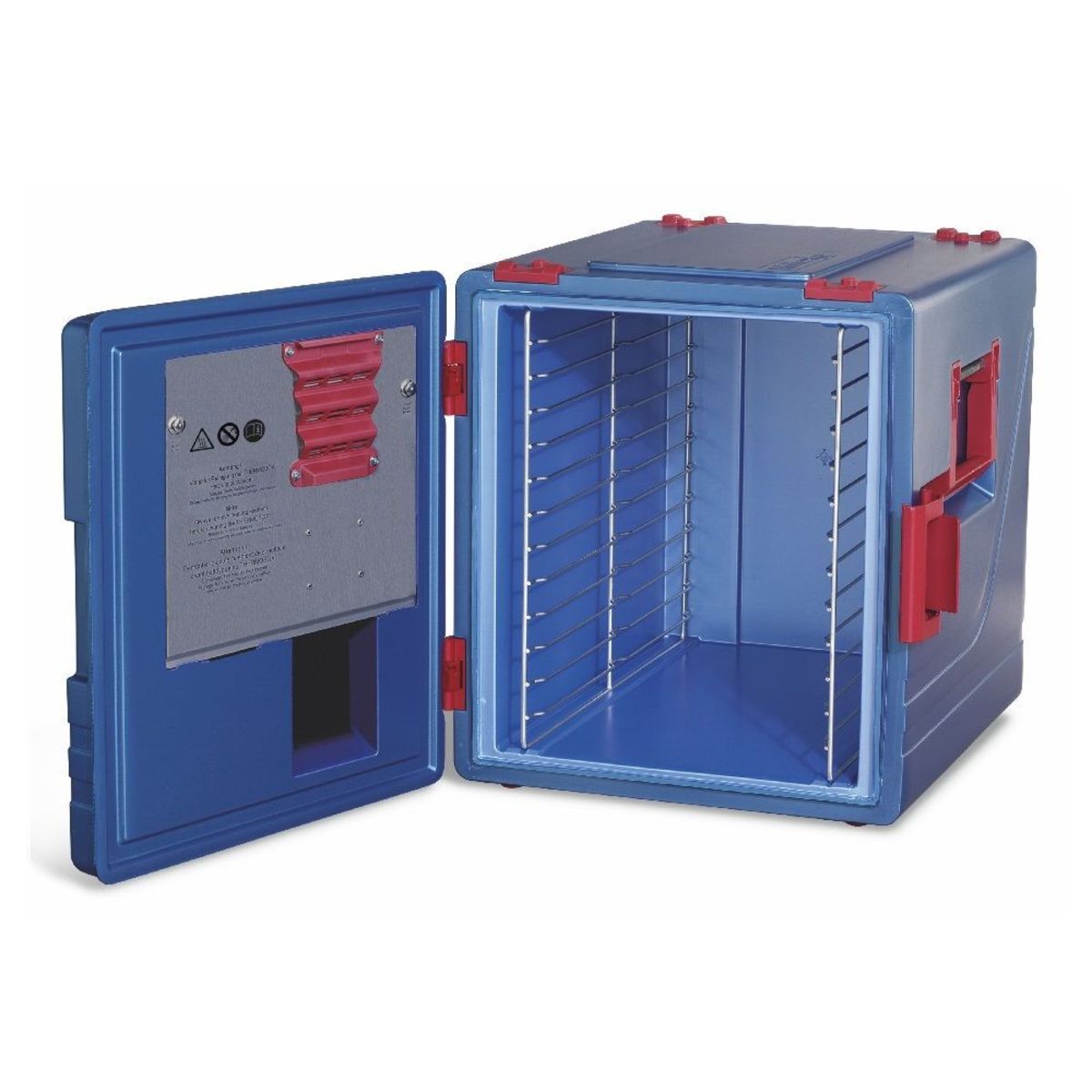 thermohauser blu'box 52 GN/EN hot² lite, selbstheizend, kippsicher 157.2 l, 63.5x45x55 cm (LxBxH); blau