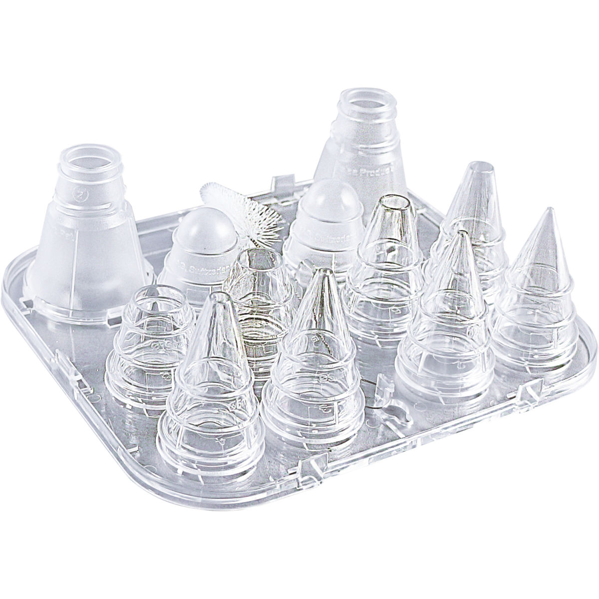 Schneider Tüllenkassetten-Set Lochtüllen transparent