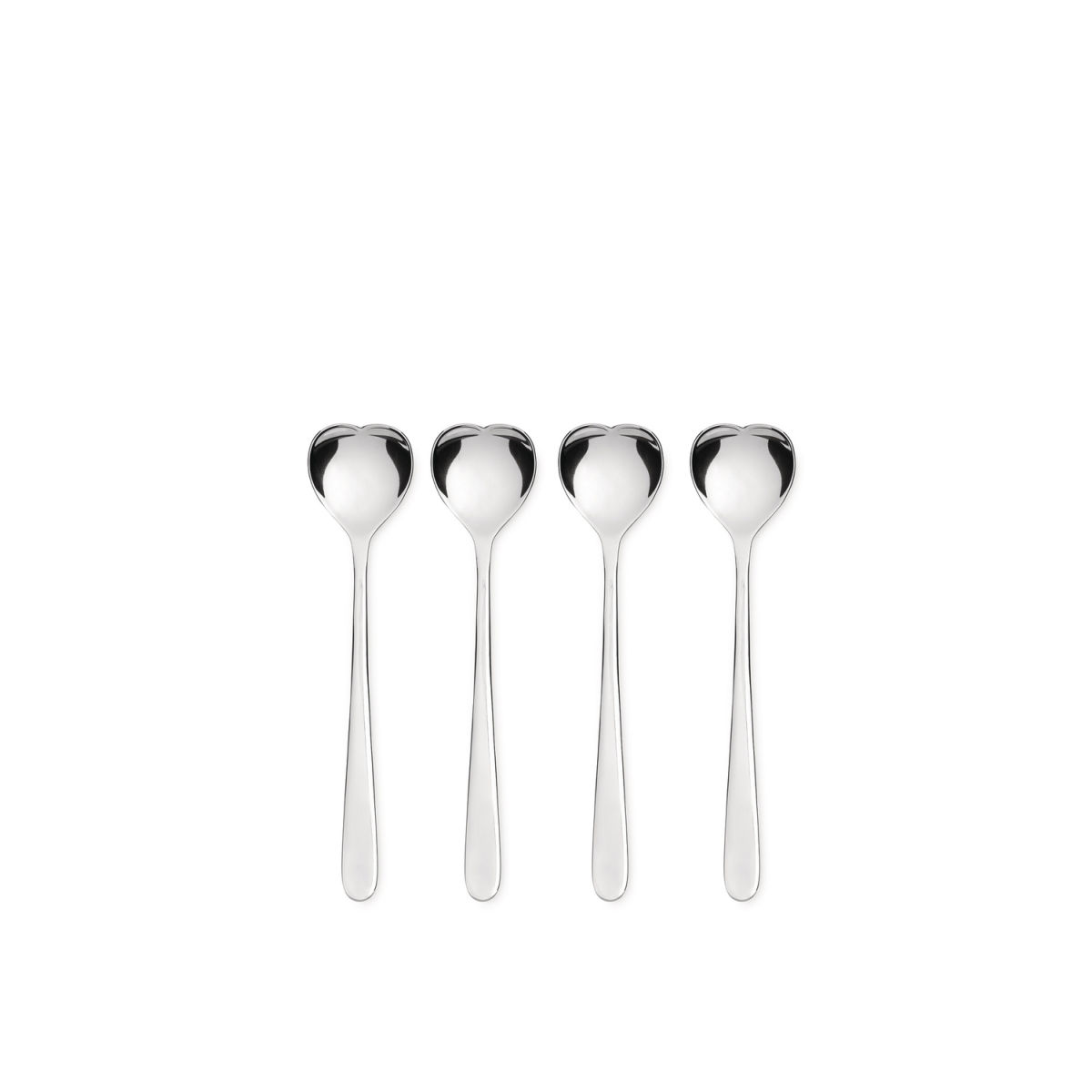 Alessi Eislöffel Big Love ; 17 cm (L); silber; 1 Stück / Pack