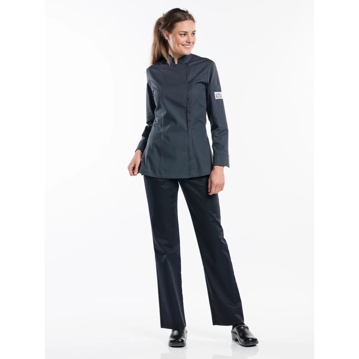 Chaud Devant Kochhose Lady Black Stretch; Kleidergröße 2XL; schwarz