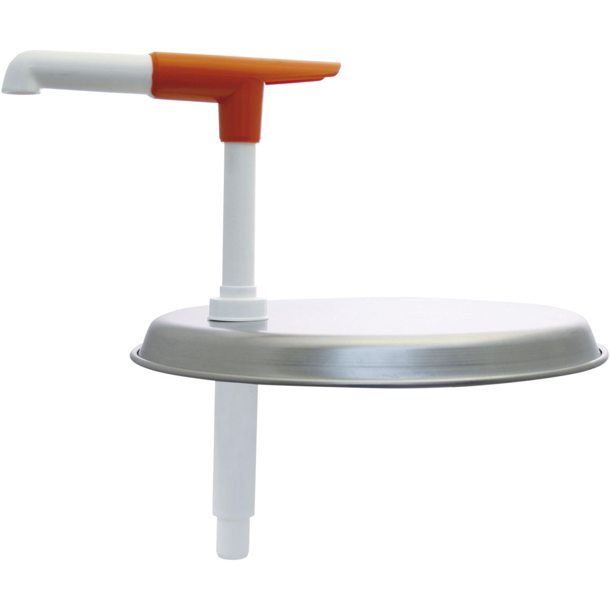 Schneider Deckel für Dosierspender inkl. Pumpe 28 cm (Ø); silber