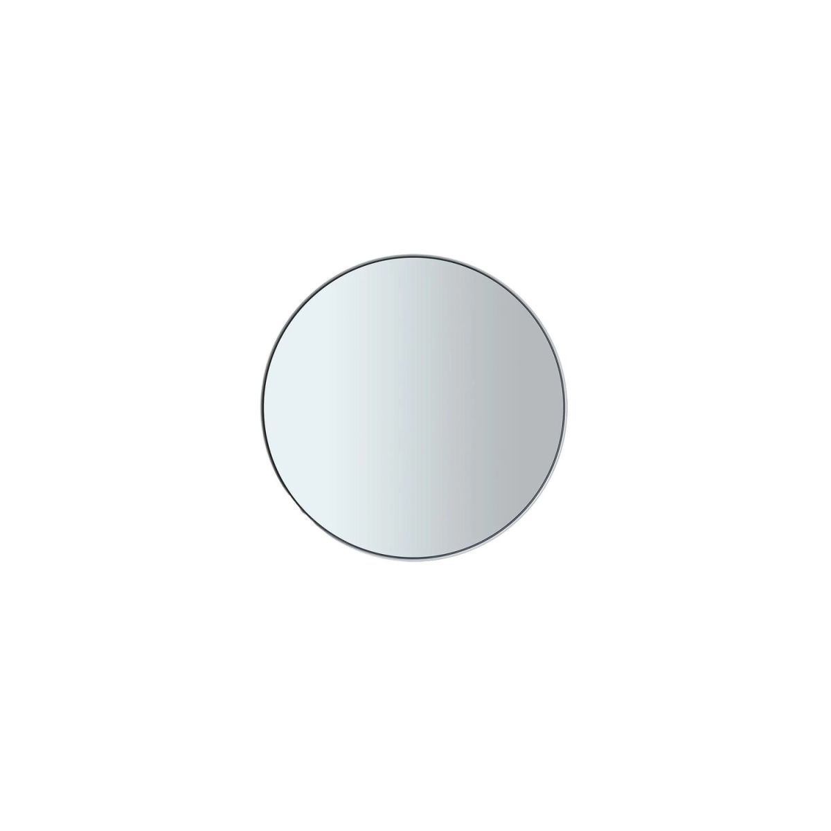 blomus Wandspiegel -RIM-Glas smoked 8x8x3x8 cm (LxBxHxØ); weiß