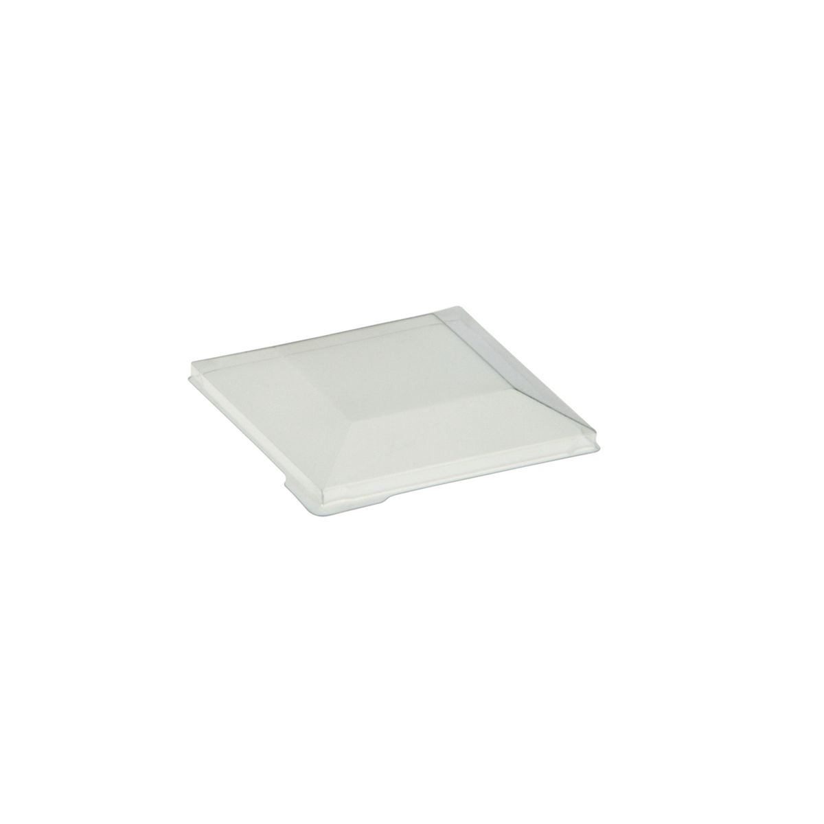 suplesse Deckel KOVA16 rPET - 59x59mm 1 cm (H); transparent; 400 Stück / Pack