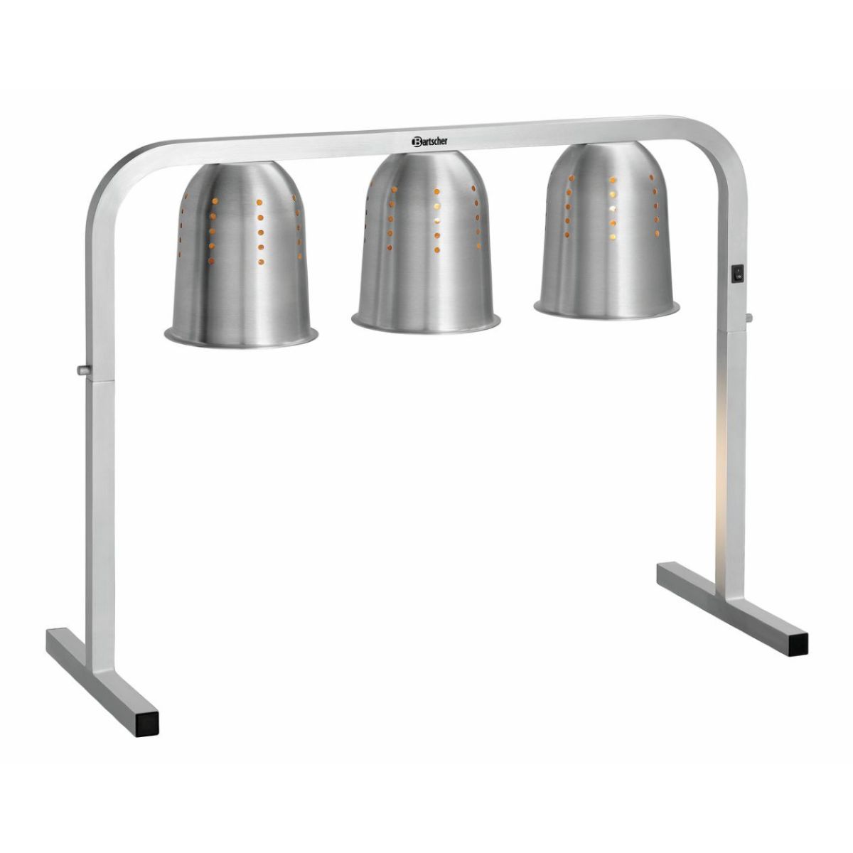 Bartscher Wärmebrücke I3WL820 2/1 GN 81x61x34 cm (BxHxT); silber