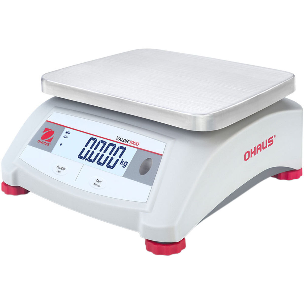 Ohaus Küchenwaage, eichfähig, Kapazität 15 kg, Teilung 5 g 26x12.2 cm (BxH); mehrfarbig