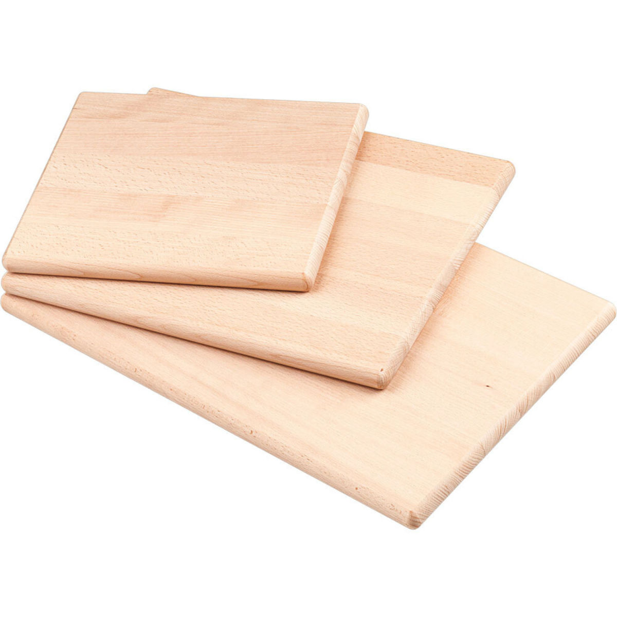 Stalgast Schneidbrett aus Holz, 400 x 300 x 20 mm (LxBxH) 30x25x2 cm (LxBxH); braun