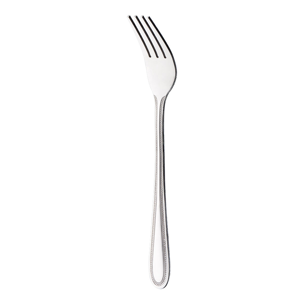 Stalgast 12 Edelstahl Menügabeln aus der Besteckserie Canteen 19 cm (L); silber; 12 Stück / Pack