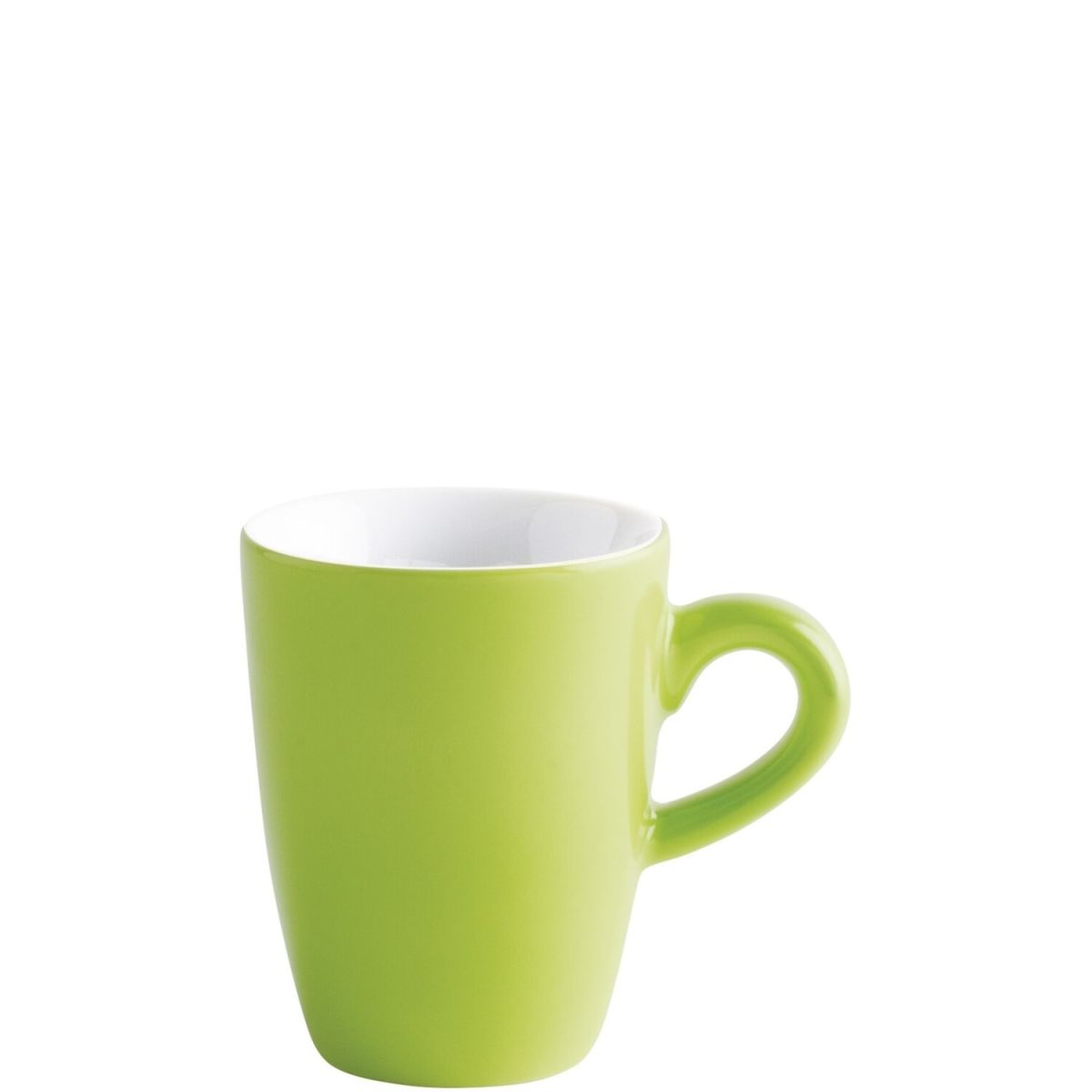 Kahla Espresso-Obertasse Pronto Colore hoch 80 ml, 5.5x7 cm (ØxH); limettengrün; rund; 6 Stück / Pack