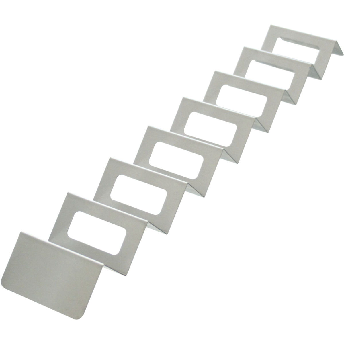 Schneider Snackwelle aus Edelstahl 56x8.5x3.5 cm (LxBxH); edelstahl; rechteckig