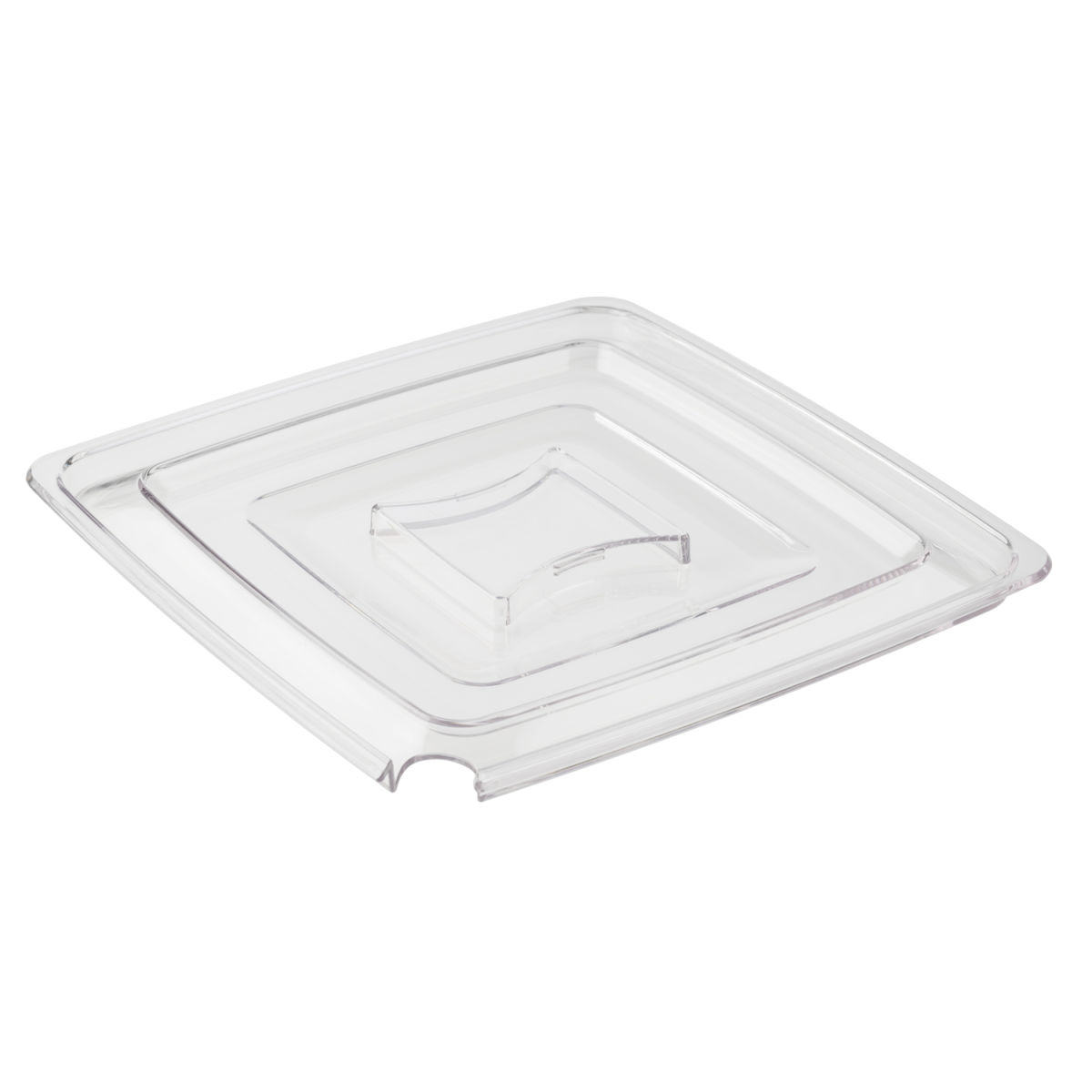 APS Deckel PURE, Kunststoff (SAN) 25.5x25.5x1.5 cm (LxBxH); transparent
