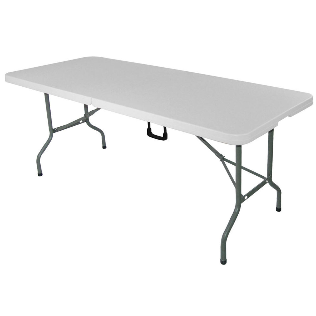 Stalgast Buffettisch klappbar 183x76x74 cm (LxBxH); weiß/grau; rechteckig