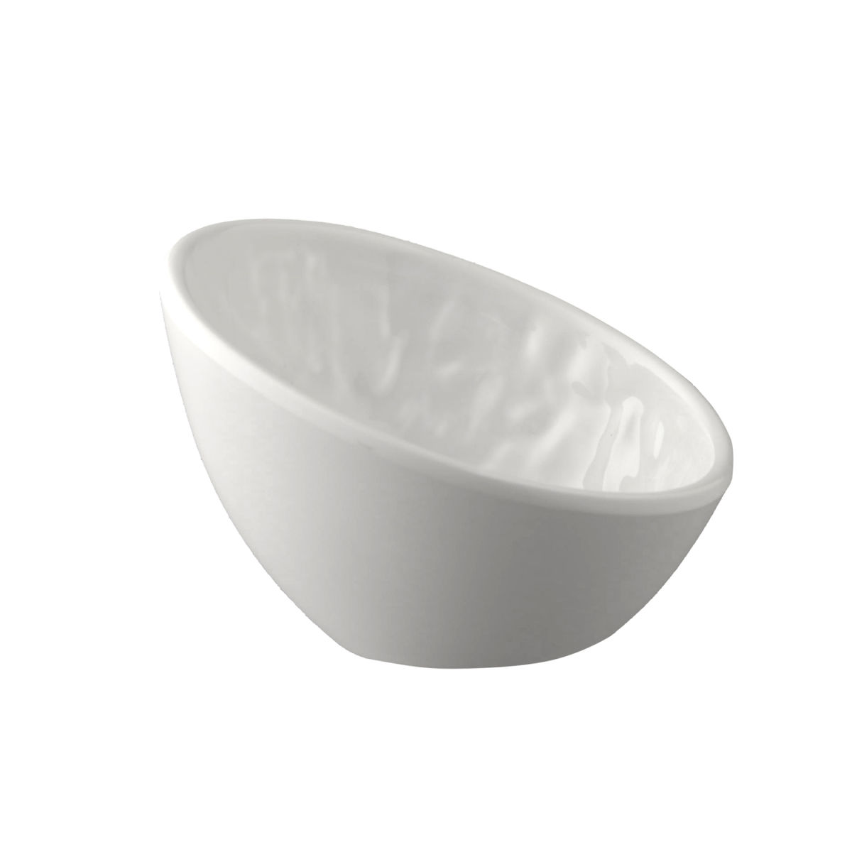 APS Schale TAO, Melamin 70 ml, 10.5x10x6.5 cm (LxBxH); weiß; oval